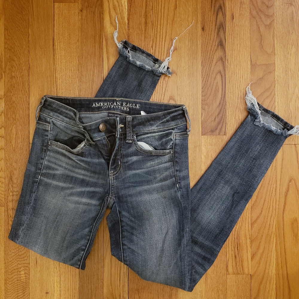 American Eagle Super Low Rise Jeggings